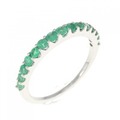 PT エメラルド リング 0.35CT