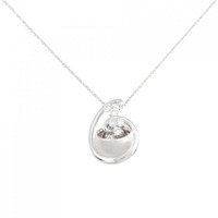 K18WG ダイヤモンド ネックレス 0.23CT