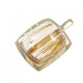 K18YG ルチルクオーツ ペンダント 27.38CT