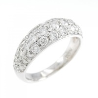 PT パヴェ ダイヤモンド リング 1.00CT