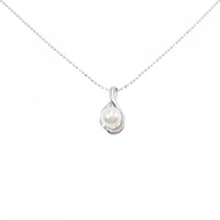 K14WG アコヤパール ネックレス 6.9mm