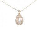 K18PG ベリル ネックレス 1.09CT