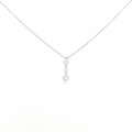 K18WG ダイヤモンド ネックレス 0.31CT