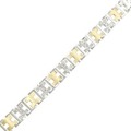 K18WG/K18YG ダイヤモンド ブレスレット 0.30CT