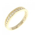 K18YG ダイヤモンド リング 0.34CT