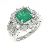 PT エメラルド リング 1.44CT