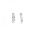 K14WG ダイヤモンド イヤリング 0.20CT