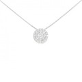 K18WG ダイヤモンド ネックレス 0.50CT