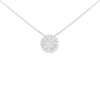 K18WG ダイヤモンド ネックレス 0.50CT