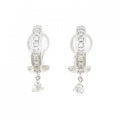K18WG ダイヤモンド ピアス/イヤリング 0.70CT