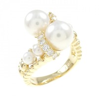 K18YG アコヤパール リング