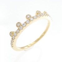 K18YG ダイヤモンド リング