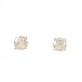 PT ソリティア ダイヤモンド ピアス 1.083CT