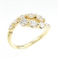 K18YG ダイヤモンド リング 0.70CT