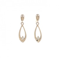 K18PG ダイヤモンド ピアス 0.05CT