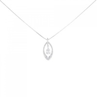 K18WG ダイヤモンド ネックレス 0.522CT