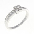 K18WG ダイヤモンド リング 0.16CT