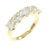 【リメイク】K18YG ダイヤモンド リング 1.643CT G-H SI1 VG-GOOD