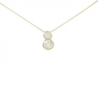 K18YG ダイヤモンド ネックレス 0.31CT