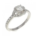 ショーメ ジュドゥリアン リング 0.31CT G VVS2 3EXT