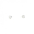 K18WG ダイヤモンド ピアス 0.20CT