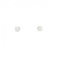 K18WG ダイヤモンド ピアス 0.20CT