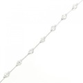 K18WG ダイヤモンド ブレスレット 1.50CT