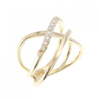 K18YG ダイヤモンド リング 0.25CT