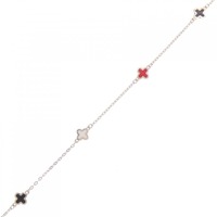 750PG フラワー 樹脂 ブレスレット
