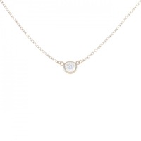 ティファニー バイザヤード ネックレス 0.18CT F VS2 3EXT