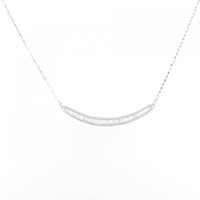 K18WG ダイヤモンド ネックレス 0.25CT
