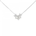PT フラワー ダイヤモンド ネックレス 0.50CT