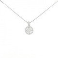 【新品】PT ダイヤモンド ネックレス 0.527CT D SI2 VG