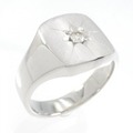 【新品】PT ダイヤモンド リング 0.10CT