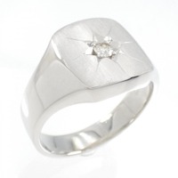 【新品】PT ダイヤモンド リング 0.10CT