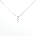 K18WG ダイヤモンド ネックレス 0.30CT