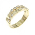 K18YG ダイヤモンド リング 0.21CT