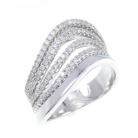 750WG ダイヤモンド リング 0.61CT