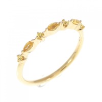 K18YG サファイヤ リング 0.15CT 拡散処理未検査