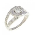 PT ダイヤモンド リング 0.306CT