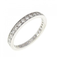 PT フルエタニティ ダイヤモンド リング 0.65CT