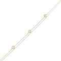 K18PG ダイヤモンド ブレスレット 0.29CT