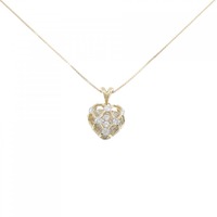 K18YG ハート ダイヤモンド ネックレス 1.00CT
