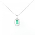 PT エメラルド ネックレス 0.93CT