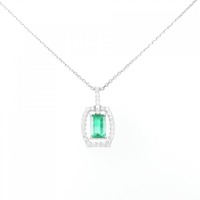 PT エメラルド ネックレス 0.93CT