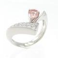 PT パパラチアサファイヤ リング 0.503CT