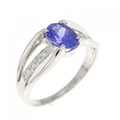 PT タンザナイト リング 0.897CT