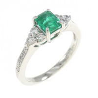 PT エメラルド リング 0.54CT