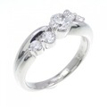 PT1000 ダイヤモンド リング 0.54CT
