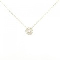 【リメイク】K18YG ダイヤモンド ネックレス 0.15CT